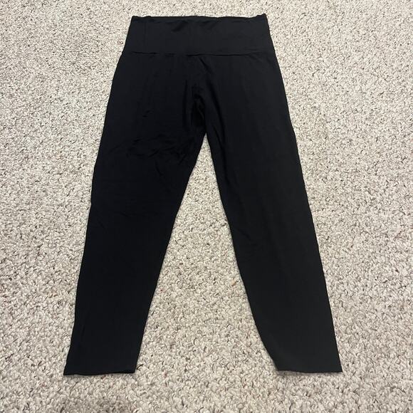 Hatch Black Maternity Pants Jersey Knit Sz L Casual Comfort Career - Picture 1 of 5